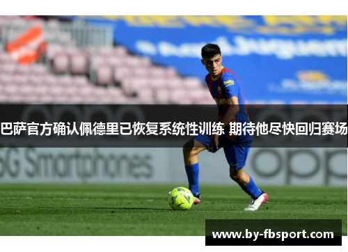 巴萨官方确认佩德里已恢复系统性训练 期待他尽快回归赛场 巴萨官方确认佩德里已恢复系统性训练 期待他尽快回归赛场